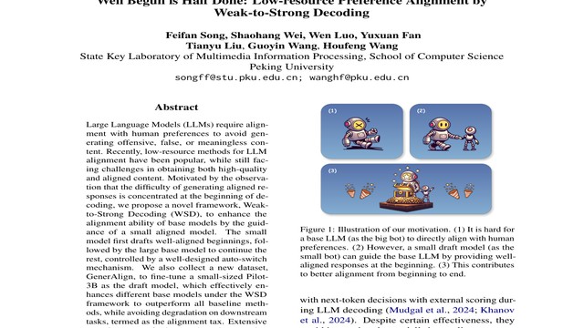 Weak-to-Strong preview